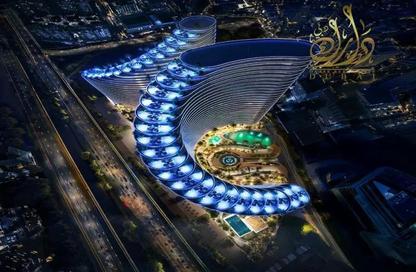 Apartment - Studio - 1 Bathroom for sale in Binghatti Skyflame - Majan - Dubai Land - Dubai