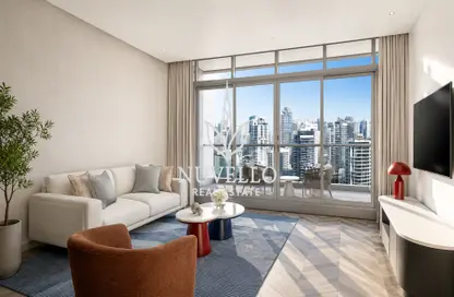 Apartment - 1 Bedroom - 2 Bathrooms for rent in InterContinental Dubai Marina - Dubai Marina - Dubai