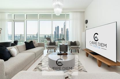 Apartment - 3 - 4 for rent in Sunrise Bay Tower 1 - Sunrise Bay - Emaar Beachfront - Dubai Harbour - Dubai