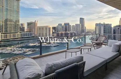 شقة - 3 غرف نوم - 3 حمامات للبيع في السحاب 1 - السحاب - دبي مارينا - دبي