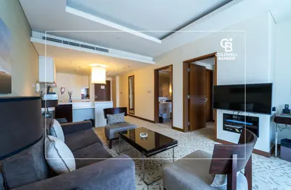 شقة - غرفة نوم - 1 حمام للايجار في فندق كمبينسكي سنترال افنيو - وسط مدينة دبي - دبي