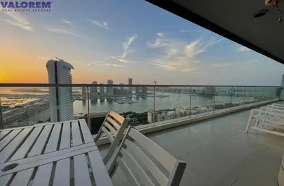 Apartment - 2 Bedrooms - 4 Bathrooms for rent in Ocean Heights - Dubai Marina - Dubai