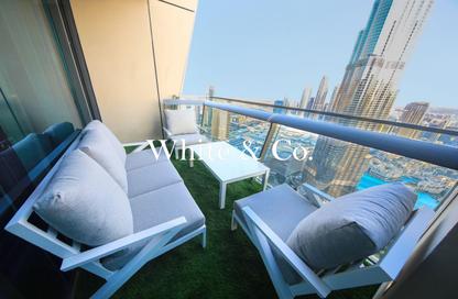 Apartment - 3 Bedrooms - 5 Bathrooms for rent in Burj Vista Tower 1 - Burj Vista - Downtown Dubai - Dubai
