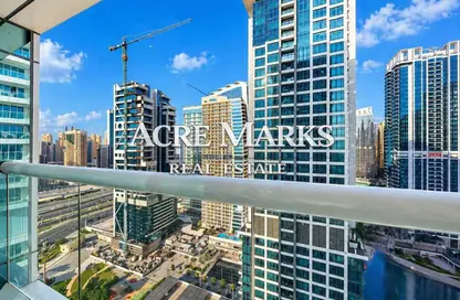 شقة - غرفة نوم - 2 حمامات للايجار في بوابة دبي الجديدة 2 - (JLT) مجمع A - أبراج بحيرات الجميرا - دبي