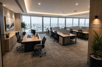 Office Space - Studio - 3 Bathrooms for rent in Al Salam Tower - Dubai Media City - Dubai