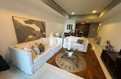 شقة - غرفة نوم - 2 حمامات للايجار في برج الأميرة - دبي مارينا - دبي