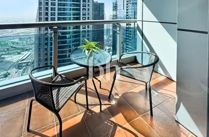 شقة - غرفة نوم - 2 حمامات للايجار في برج الأميرة - دبي مارينا - دبي