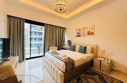 Apartment - Studio - 1 Bathroom for rent in Azizi Riviera 61 - Azizi Riviera - Meydan One - Meydan - Dubai