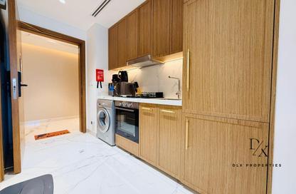 Apartment - Studio - 1 Bathroom for rent in Azizi Riviera 61 - Azizi Riviera - Meydan One - Meydan - Dubai