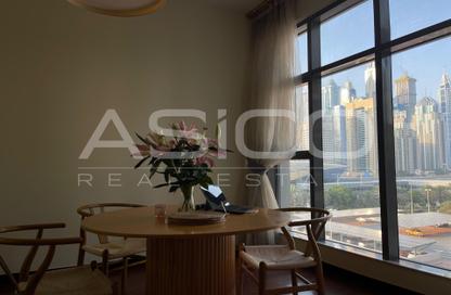شقة - غرفة نوم - 2 حمامات للايجار في برج Green Lakess 1 - ابراج جرين ليك - (JLT) مجمع S - أبراج بحيرات الجميرا - دبي