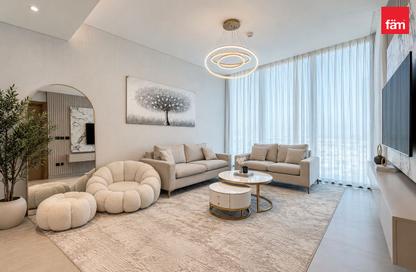 Apartment - 1 - 2 for rent in Waves Grande - Sobha Hartland - Mohammed Bin Rashid City - Dubai