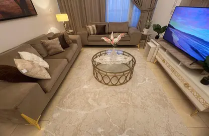 Apartment - 3 Bedrooms - 3 Bathrooms for rent in Beach Tower 1 - Al Khan Lagoon - Al Khan - Sharjah