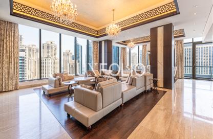 Apartment - 4 Bedrooms - 6 Bathrooms for rent in Silverene Tower A - Silverene - Dubai Marina - Dubai Apartment - 4 Bedrooms - 6 Bathrooms for rent in Silverene Tower A - Silverene - Dubai Marina - Dubai