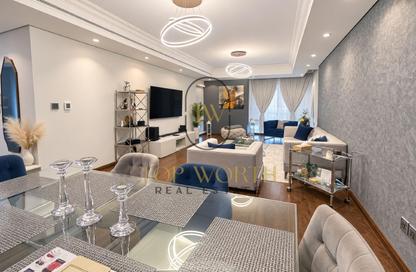 Apartment - 2 - 3 for rent in Al Seef Tower 2 - Al Seef Towers - JLT Cluster U - Jumeirah Lake Towers - Dubai