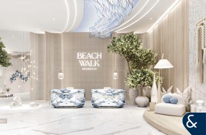 Apartment - 2 - 3 for sale in Beach Walk Residences 3 - Beach Walk Residences - Dubai Islands - Dubai