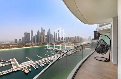 Apartment - 2 Bedrooms - 2 Bathrooms for rent in Palace Beach Residence Tower 2 - Palace Beach Residence - EMAAR Beachfront - Dubai Harbour - Dubai