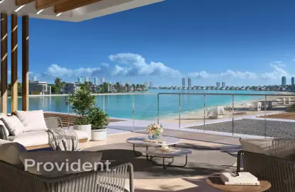 Apartment - 1 Bedroom - 2 Bathrooms for sale in Palm Central Private Residences - Palm Jebel Ali - Dubai