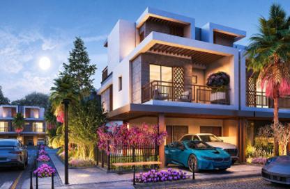 Townhouse - 4 - 4 for sale in Violet 1 - Violet - Damac Hills 2 - Dubai