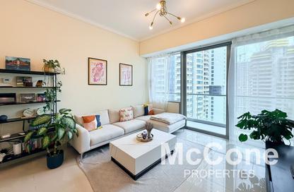 Apartment - 1 Bedroom - 2 Bathrooms for rent in Ocean Heights - Dubai Marina - Dubai
