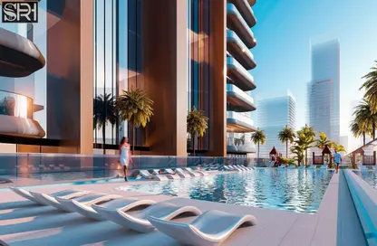 Apartment - 3 Bedrooms - 4 Bathrooms for sale in Al Ghaf Tower - Al Khan - Sharjah Apartment - 3 Bedrooms - 4 Bathrooms for sale in Al Ghaf Tower - Al Khan - Sharjah