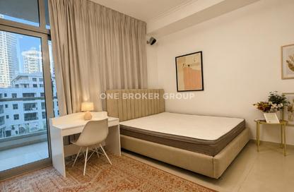 Apartment - Studio - 1 Bathroom for rent in DEC Tower 3 - DEC Towers - Dubai Marina - Dubai