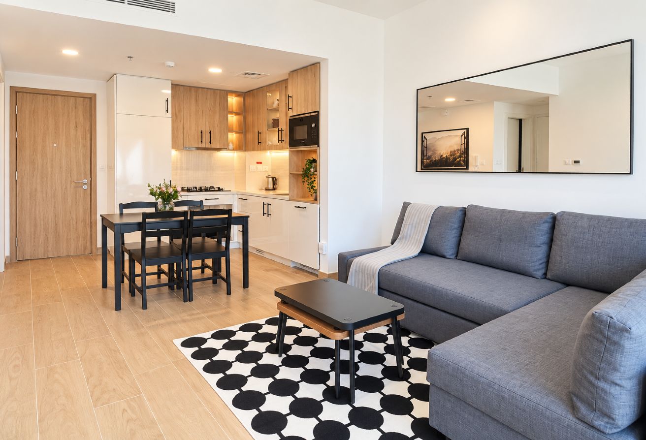 1 bedroom apartment in Liva, Town Square: 5
