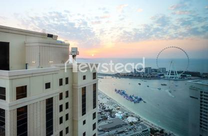 Apartment - 2 Bedrooms - 3 Bathrooms for rent in Al Fattan Marine Tower - Al Fattan Marine Towers - Jumeirah Beach Residence - Dubai