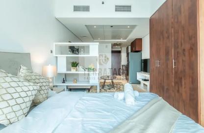 Apartment - Studio - 1 Bathroom for rent in Lake View Tower - JLT Cluster B - Jumeirah Lake Towers - Dubai