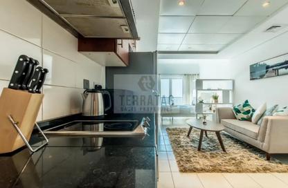 Apartment - Studio - 1 Bathroom for rent in Lake View Tower - JLT Cluster B - Jumeirah Lake Towers - Dubai