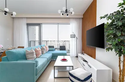 شقة - 2 غرف نوم - 2 حمامات للايجار في 1 هاربور فيوز - هاربر فيوز - مرسى خور دبي - دبي