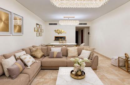 Apartment - 2 - 3 for rent in Al Fattan Marine Tower - Al Fattan Marine Towers - Jumeirah Beach Residence - Dubai