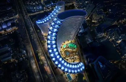 Apartment - 1 Bedroom - 1 Bathroom for sale in Binghatti Skyflame 1 - Binghatti Skyflame - Majan - Dubai