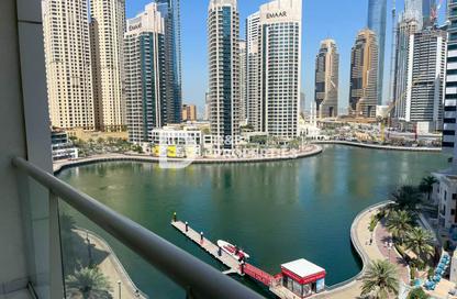 Apartment - 1 Bedroom - 2 Bathrooms for rent in Marina View Tower A - Marina View - Dubai Marina - Dubai