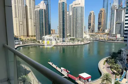 Apartment - 1 Bedroom - 2 Bathrooms for rent in Marina View Tower A - Marina View - Dubai Marina - Dubai