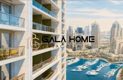 Apartment - 1 Bedroom - 2 Bathrooms for sale in Pelagos by IGO - Dubai Marina - Dubai