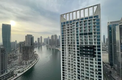 Apartment - Studio - 1 Bathroom for rent in Damac Maison Prive A - Damac Maison Prive - Business Bay - Dubai