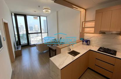 Apartment - 1 Bedroom - 2 Bathrooms for rent in AURA by Grovy - District 14 - Jumeirah Village Circle - Dubai