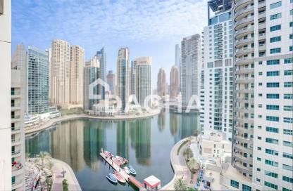 Apartment - 1 Bedroom - 2 Bathrooms for rent in Marina View Tower A - Marina View - Dubai Marina - Dubai