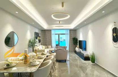 Apartment - 3 Bedrooms - 5 Bathrooms for sale in Ajman Creek Towers - Al Rashidiya 1 - Al Rashidiya - Ajman