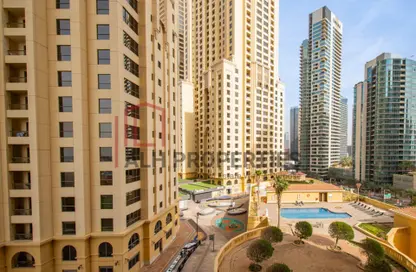 Apartment - 1 Bedroom - 2 Bathrooms for rent in Rimal 4 - Rimal - Jumeirah Beach Residence - Dubai