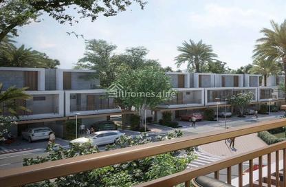 Townhouse - 4 - 4 for sale in Violet 1 - Violet - Damac Hills 2 - Dubai