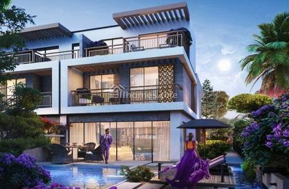 Townhouse - 4 - 4 for sale in Violet 1 - Violet - Damac Hills 2 - Dubai