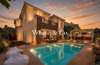 Villa - 4 Bedrooms - 6 Bathrooms for rent in Lime Tree Valley - Jumeirah Golf Estates - Dubai