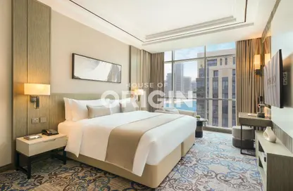 النزل و الشقق الفندقية - غرفة نوم - 1 حمام للايجار في نخلة جميرا - دبي