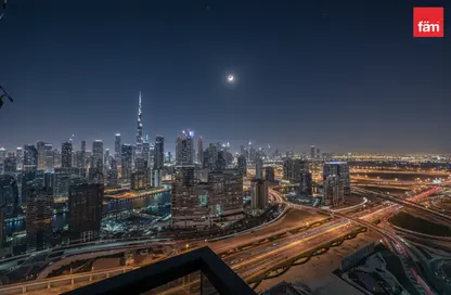 شقة - غرفة نوم - 2 حمامات للبيع في برج النبلاء - الخليج التجاري - دبي