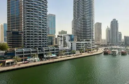 شقة - 2 غرف نوم - 4 حمامات للبيع في برج التألق 1 - أبراج البريق - دبي مارينا - دبي