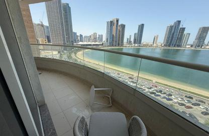 Apartment - 3 Bedrooms - 4 Bathrooms for sale in Asas Tower - Al Khan Lagoon - Al Khan - Sharjah