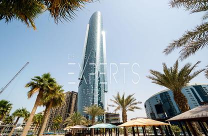 Apartment - 1 - 2 for rent in Sun Tower - Shams Abu Dhabi - Al Reem Island - Abu Dhabi