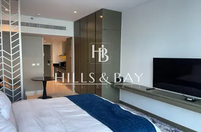 Apartment - Studio - 1 Bathroom for rent in Damac Maison Prive A - Damac Maison Prive - Business Bay - Dubai Apartment - Studio - 1 Bathroom for rent in Damac Maison Prive A - Damac Maison Prive - Business Bay - Dubai