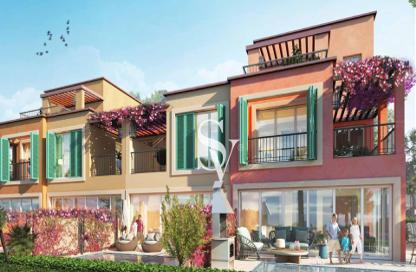 Townhouse - 4 - 5 for sale in Nice - Damac Lagoons - Dubai